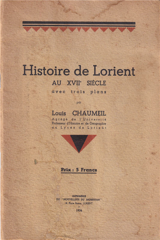 Histoire de Lorient au XVIIe siècle