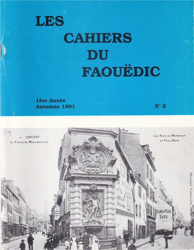 Les cahiers du Faouëdic 2