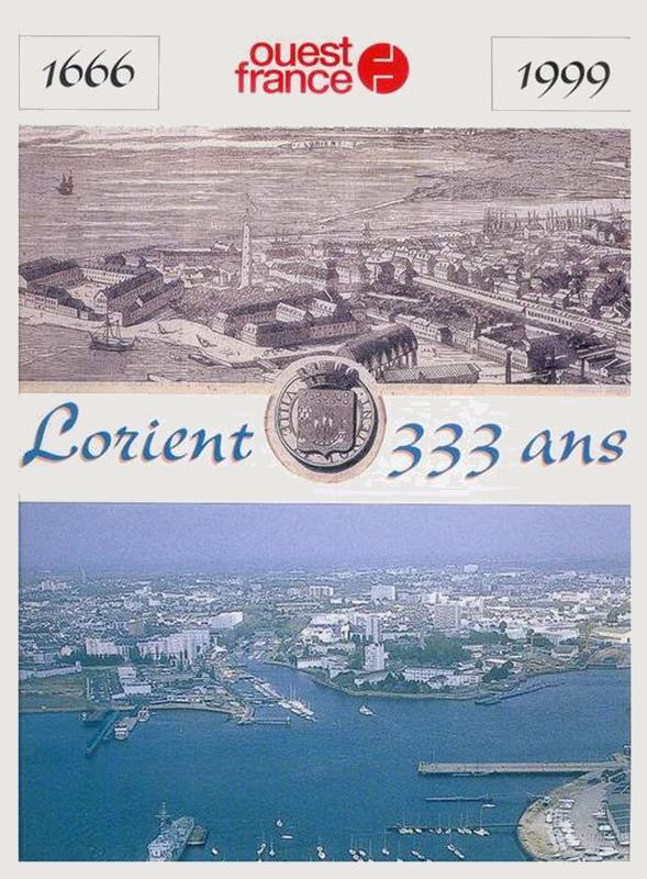Lorient 333 ans : 1666-1999