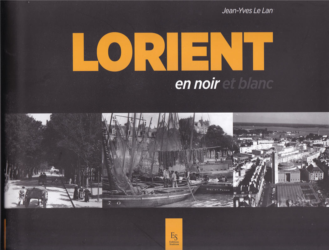 Lorient en noir et blanc